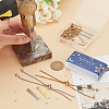 SUNNYCLUE 10Pcs Adjustable 304 Stainless Steel Slider Bracelet Making DIY-SC0026-31-3