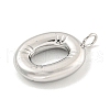 Non-Tarnish 304 Stainless Steel Pendants STAS-C102-15P-O-2