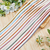 SUPERFINDINGS 12Pcs 12 Colors Polyester Book Headbands OCOR-FH0001-36-5