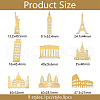 Nickel Decoration Stickers DIY-WH0450-054-2