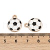 Alloy Enamel Pendants ENAM-V001-01C-KCG-3