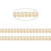 Handmade PVD Vacuum Plating 304 Stainless Steel Wafer Charms Chains CHS-M004-12G-2