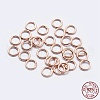 925 Sterling Silver Round Rings STER-F036-03RG-0.8x5-3