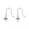 304 Stainless Steel Earring Hooks STAS-N108-30P-2