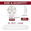  DIY Chain Dangle Brooch Making Kits DIY-NB0007-53-2