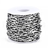 Tarnish Resistant 304 Stainless Steel Link Chains CHS-T003-10P-NF-3
