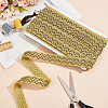 Polyester Braided Lace Ribbons OCOR-WH0092-17A-5
