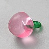 Transparent Resin & Acrylic 3D Fruit Pendants FIND-YWC0010-01C-02-2
