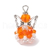 Glass Pendants PALLOY-MZ00665-05-1