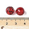 Handmade Transparent Lampwork Beads BLOW-D300-08B-4