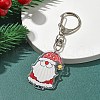 Christmas Theme Acrylic Pendant Decoration HJEW-YW00032-09-1