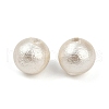 Compressed Cotton Pearl Beads WOVE-V001-A02-6mm-1