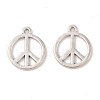 Tibetan Style Alloy Pendants TIBEP-K67-AS-RS-1