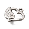 304 Stainless Steel Charms STAS-Q362-06A-P-2