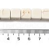 Synthetic Turquoise Beads Strands TURQ-F009-02D-01-6