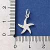 925 Sterling Silver Sea Animal Starfish Charms STER-E071-02S-06-3