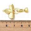 Brass Pendant Bails KK-D378-07G-3
