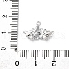 Brass Crystal Rhinestone Pendants KK-E793-04P-3