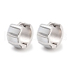 304 Stainless Steel Hoop Earrings EJEW-C096-28C-P-1