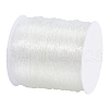 0.8mm Crystal Polyester Threads Transparent Jewelry Bracelet Beading Wire Cords EW-PH0001-0.8mm-02-1