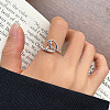 S925 Stainless Steel Cuff Rings for Women FS-WG79458-26-1