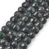 Natural Black Jade Beads Strands G-C179-A14-02-1