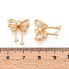 Brass Micro Pave Cubic Zirconia Pendants KK-N263-76B-G-3