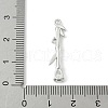 Brass Micro Pave Cubic Zirconia Pendants KK-M326-13B-P-3
