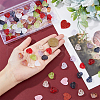 SUPERFINDINGS 120Pcs 8 Colors Glass Beads GLAA-FH0001-77-3