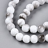 Baking Painted Glass Beads Strands DGLA-N013-8mm-01-3