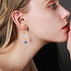 Brass Earring Hooks KK-FH0001-15-7