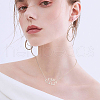 DICOSMETIC 72Pcs 3 Colors Tibetan Style Alloy Linking Rings FIND-DC0005-71-7