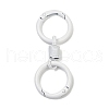 Alloy Spring Gate Clasps PALLOY-Q009-01C-1