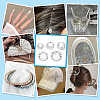   430pcs 5 Styles Plastic Cabochons FIND-PH0021-48A-6