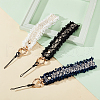 WADORN® 3Pcs 3 Colors Wool Mobile Straps FIND-WR0005-38-4