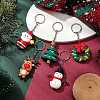Christmas Theme PVC Plastic Keychains KEYC-JKC00781-01-2