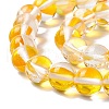 Synthetic Moonstone Beads Strands G-E573-02B-12-4
