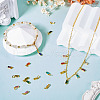 12Pcs 12 Colors Brass Micro Pave Cubic Zirconia Charms FIND-TA0005-61-15