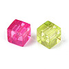 Transparent Acrylic Beads TACR-T028-57-2