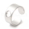 Non-Tarnish 201 Stainless Steel Ring RJEW-E063-05P-1