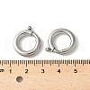 316 Surgical Stainless Steel Spring Gate Rings STAS-H234-06P-05-3