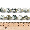 Natural Tree Agate Beads Strands G-U023-A15-01-5
