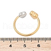 304 Stainless Steel Adjustable Open Cuff Rings RJEW-Z091-03GP-3