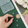 Unicraftale 12Pcs Retro Ion Plating(IP) 304 Stainless Steel Spacer Beads STAS-UN0054-78-4