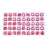 Glass Rhinestone Cabochons MRMJ-N029-02A-05-1