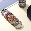 5Pcs Ring Food Grade Eco-Friendly Silicone Focal Beads JX894A-6
