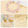 SUPERFINDINGS 3 Strands Natural Morganite Beads Strands G-FH0001-51-3