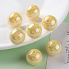 Opaque Acrylic Beads S-MACR-S370-D20-SS2105-6