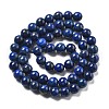 Natural Lapis Lazuli Bead Strands G-G953-04-6mm-5