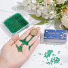 SUNNYCLUE 100G Bubble Beads GLAA-SC0002-34B-3
